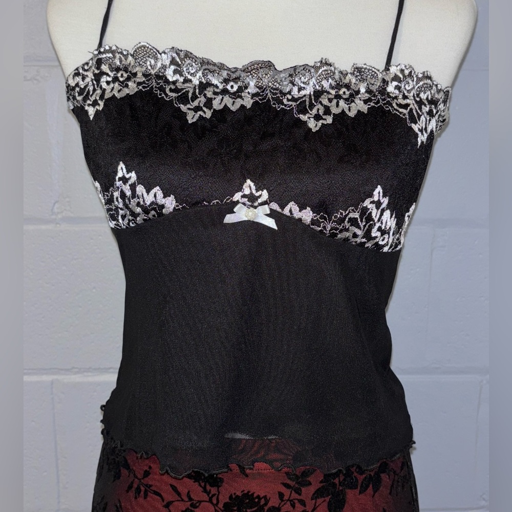 Black Coquette Top ˚ʚ♡ɞ˚